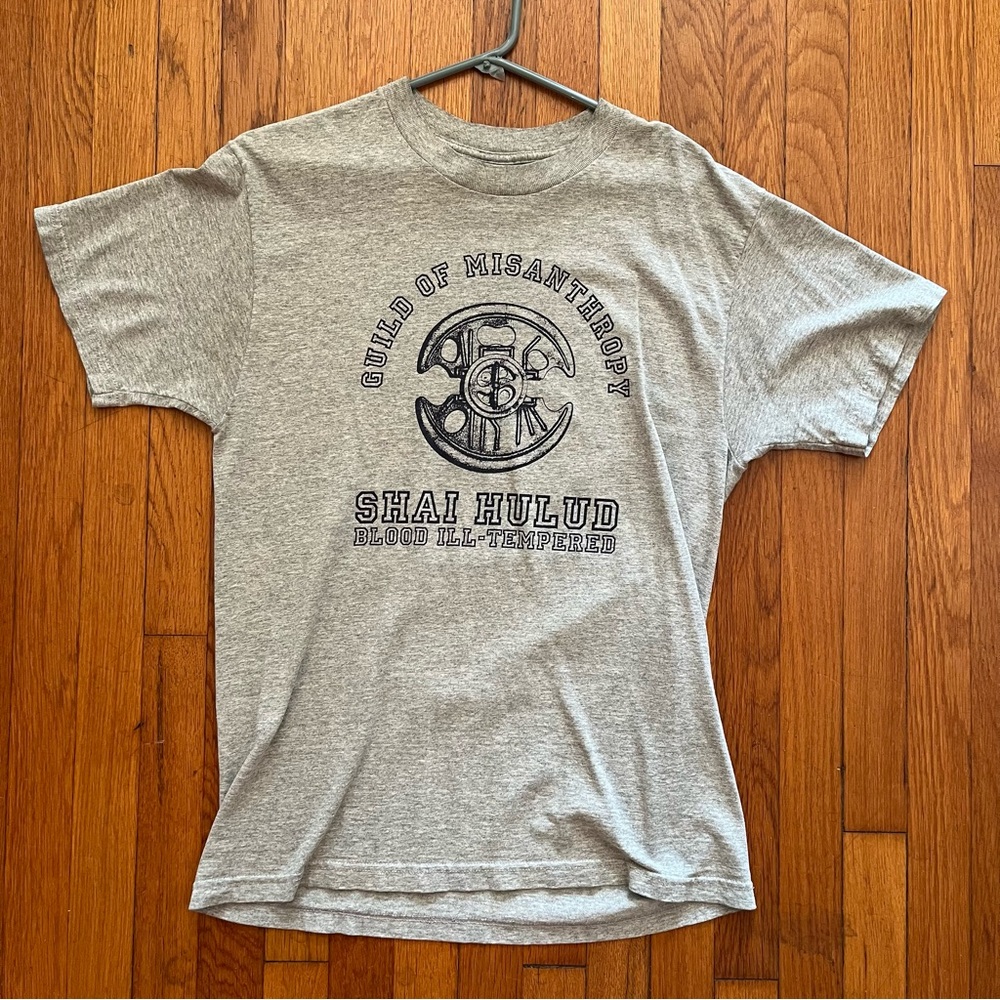 *RARE* “SHAI HULUD” Metalcore Band Vintage T-Shirt, Men’s L - heather grey